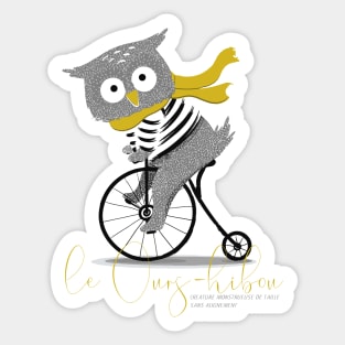 le Ours-hibou (Owlbear) Sticker